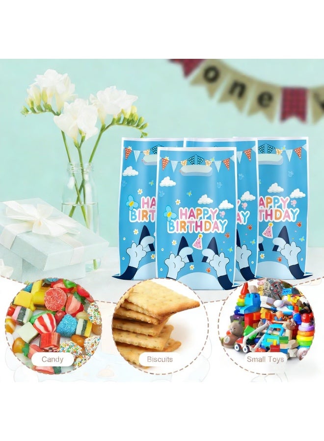 10 PCS For Bluey Gift Wrapping Set – All-in-One Party Supplies for Birthdays, Weddings & Parties | Gift Bags, Candy Bags, Decorations for Kids & Pet Celebrations - Image 5